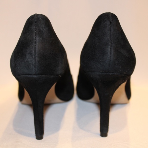 Women’s pointed toe black heels - Picture 2 of 8
